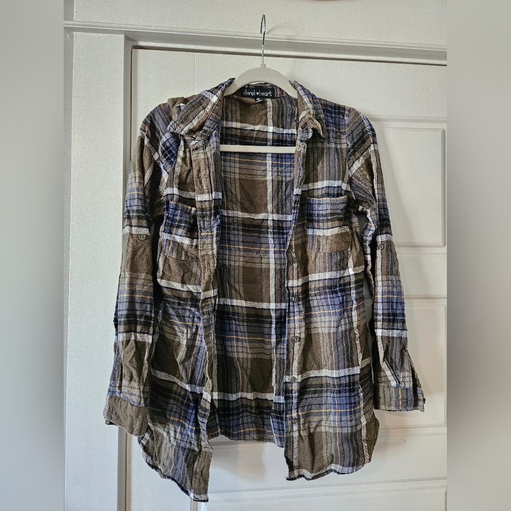 Derek Heart Multicolor Plaid Shirt